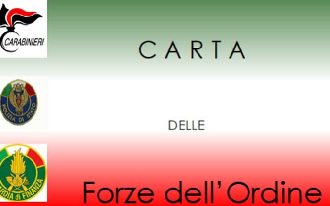 Carta forze dell'ordine